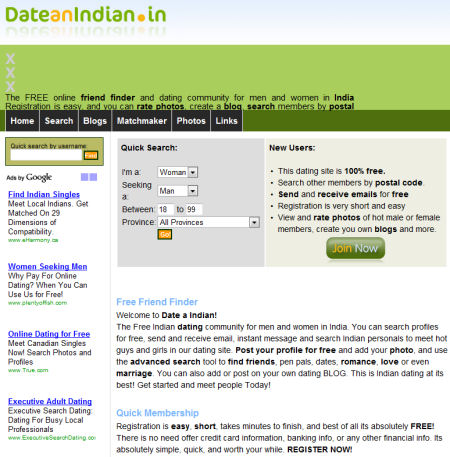 DateAnIndian.in