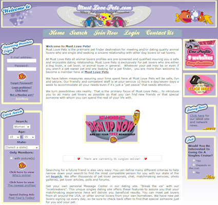 MustLovePets.com