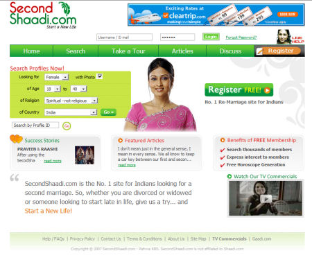 SecondShaadi.com